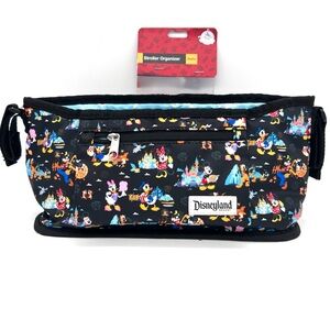 Loungefly Disney Resort Baby Stroller Organizer Mickey Minnie Mouse Goofy Pluto